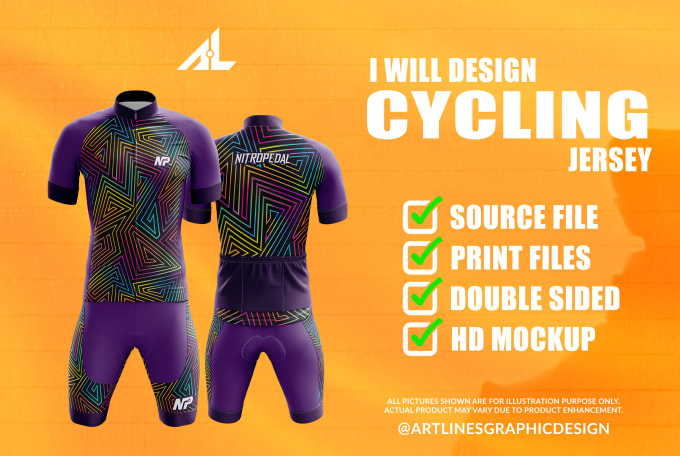design sublimation cycling jersey