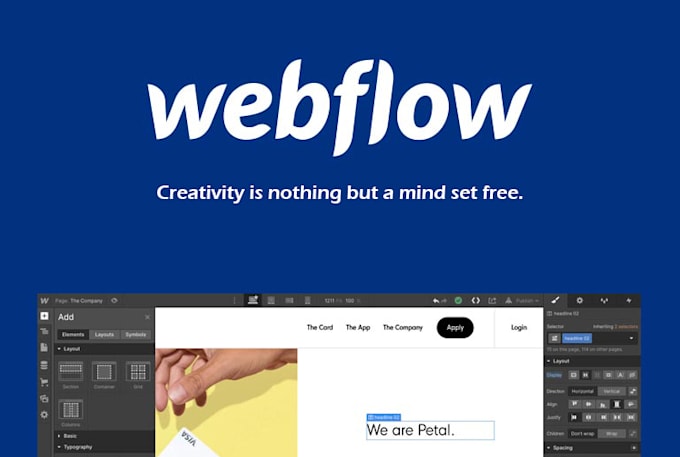Design or redesign your webflow website by Kevin ebook Fiverr