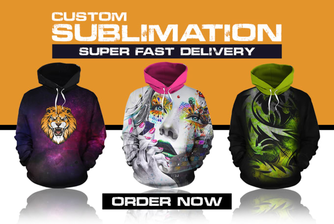 Do sublimation hoodie, sweatshirt, and all over print design by Vector588