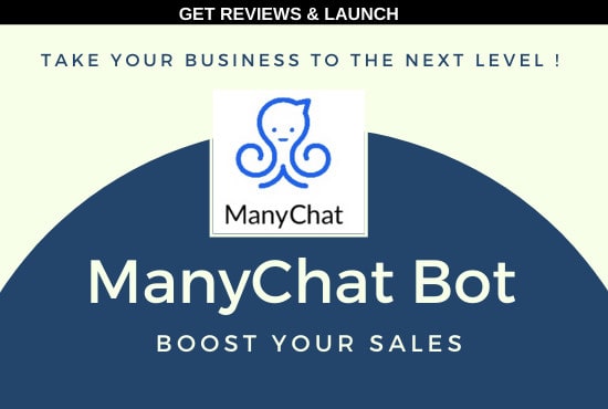 create manychat bot for amazon fba product launch, PPC and fb ads