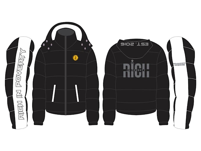 design attrective all type jeackets mockup in limited price