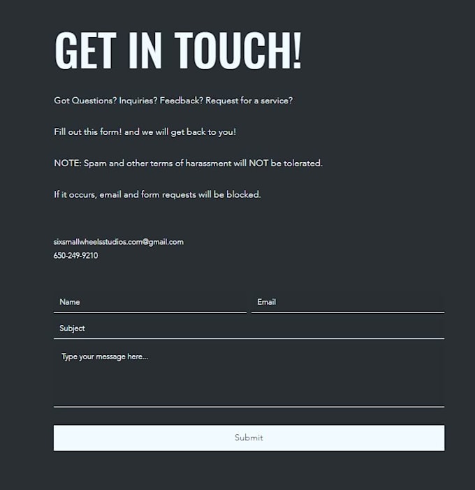 website creation and domain connectivity