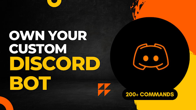 create an advanced custom discord bot with over 200 commands