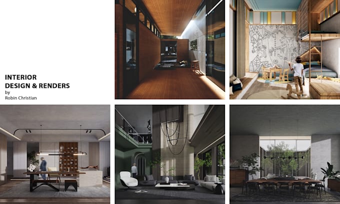 design and render high quality interior design in 3d and 2d