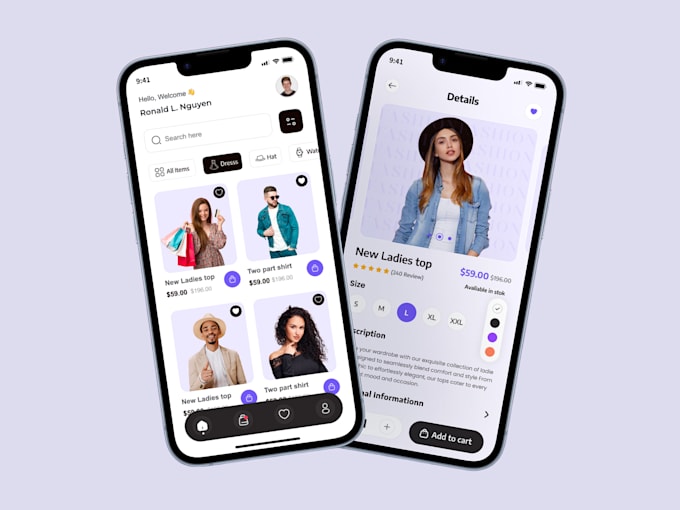 build an android and IOS custom mobile app for your business