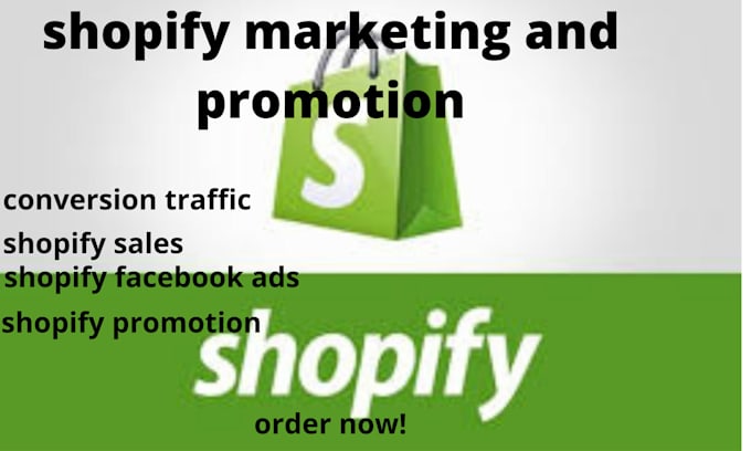 roi based ecommerce shopify promotion and marketing for you