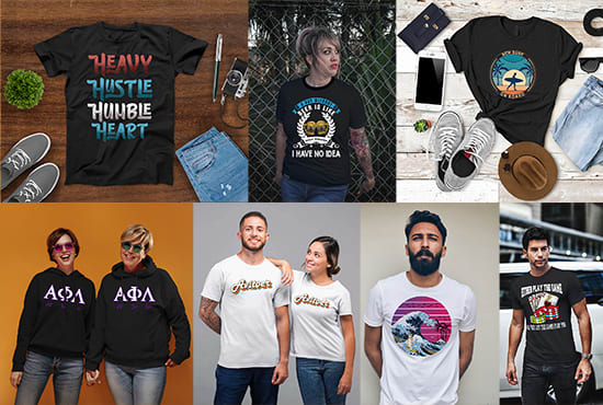 make realistic t shirt mock up and apparel mockup