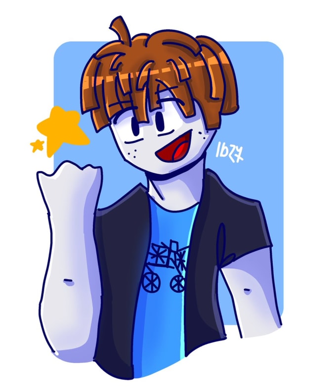 Draw your roblox avatar for a pfp or drawing by Ibzyroblox | Fiverr