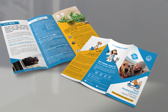 do trifold, bifold, brochure, flyer etc