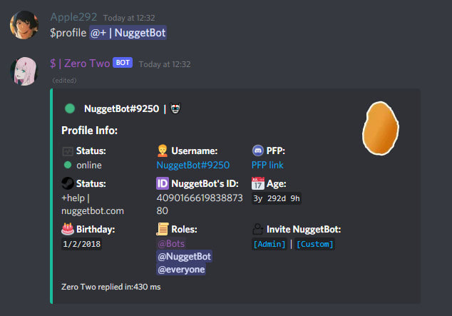 create a discord bot