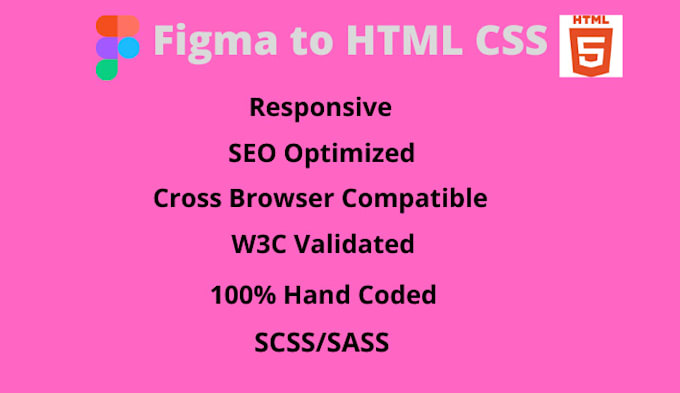 Convert figma to html by Jeevan143 | Fiverr