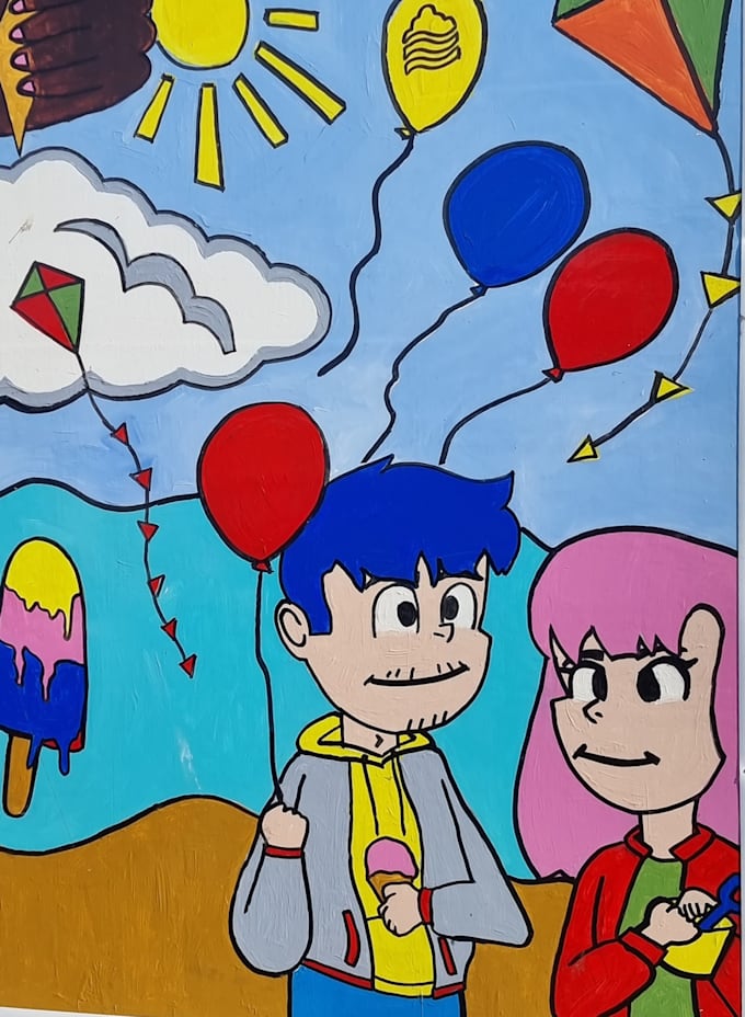 make cartoon designs for you