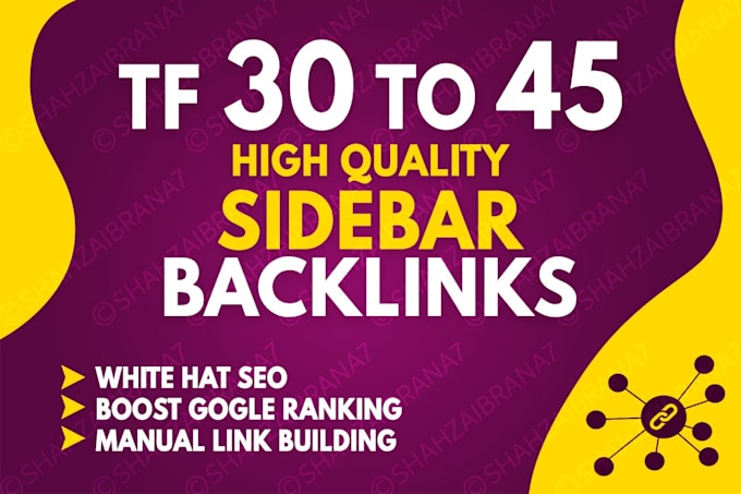 create high authority sidebar backlinks