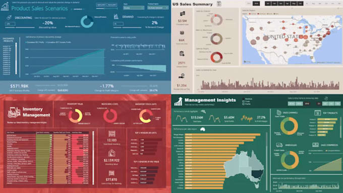 Do data visualization, dashboard with dax and power query by ...