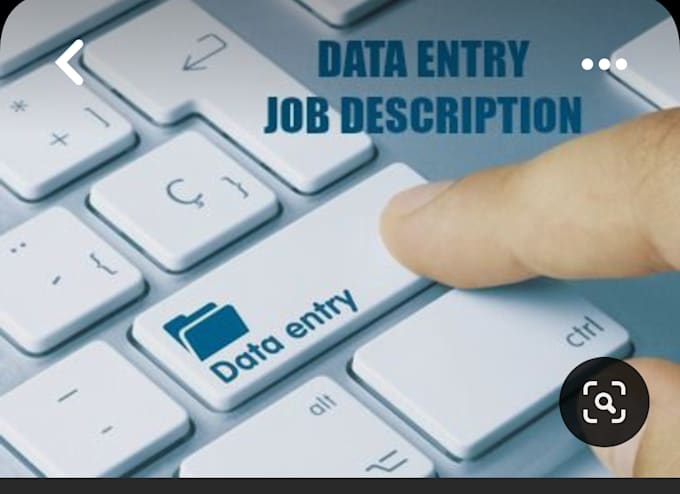 do any data entry job in 2 days