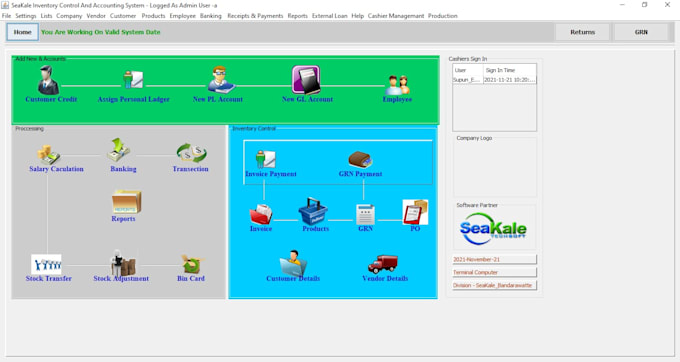 do desktop application like pos system