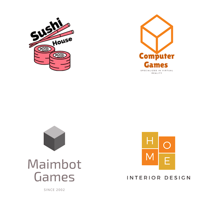 design your professional logo and minimalist