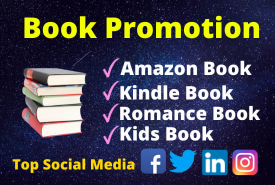 do promote your book, amazon book, kindle book, and ebook