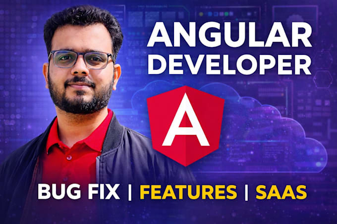 be your angular developer to develop and fix angular web apps