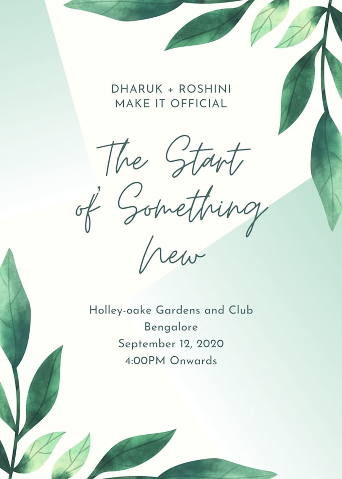 do amazing wedding invitation with cool video