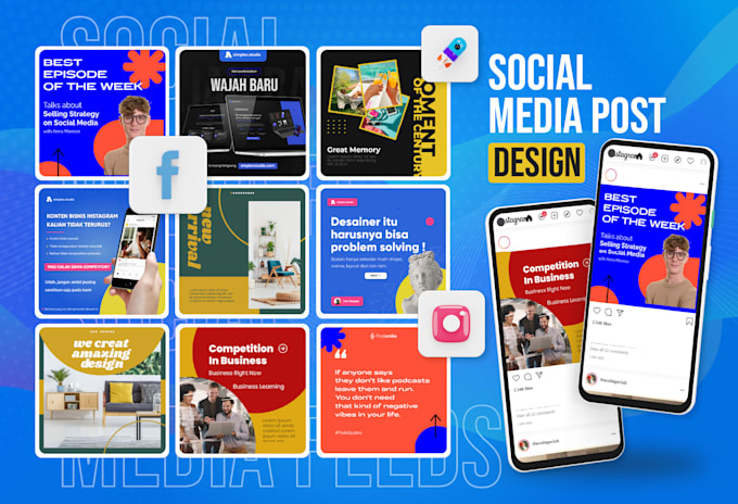 design your social media post