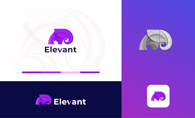 do modern tech crypto software website and saas app logo design