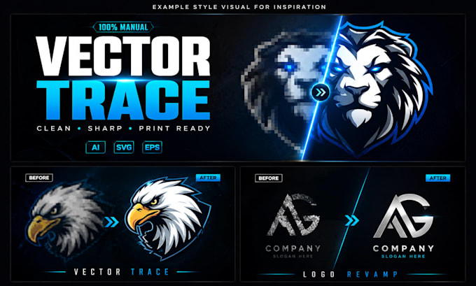 revamp, modernize and redesign your logo