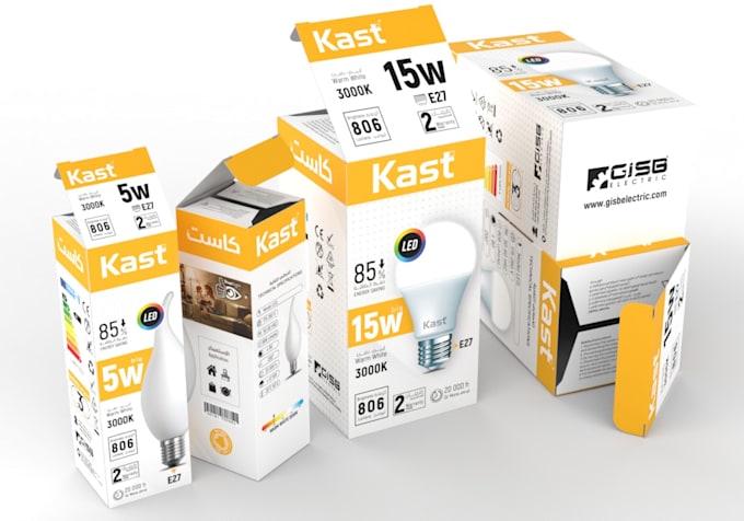 design creative product packaging with die cut