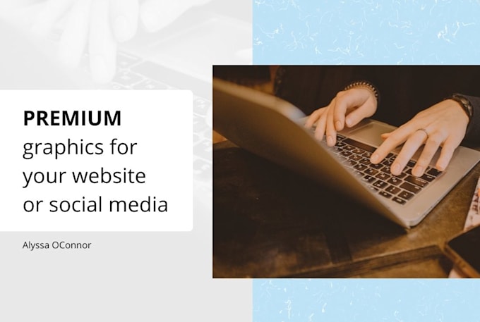 design graphics for your website or social media
