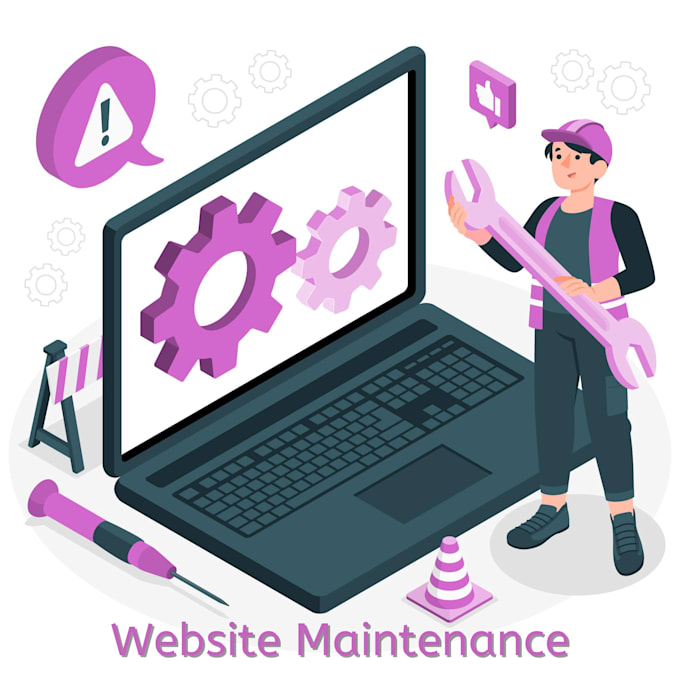 fix your website issues or update website