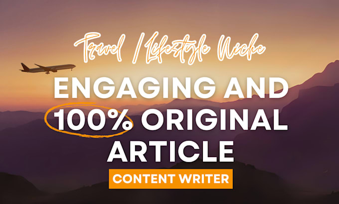 write travel article for your website
