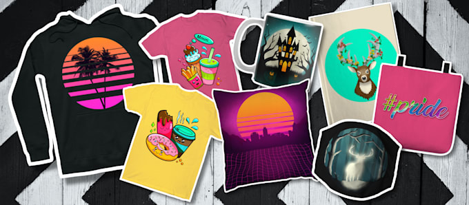 do bespoke illustration work or graphic design work