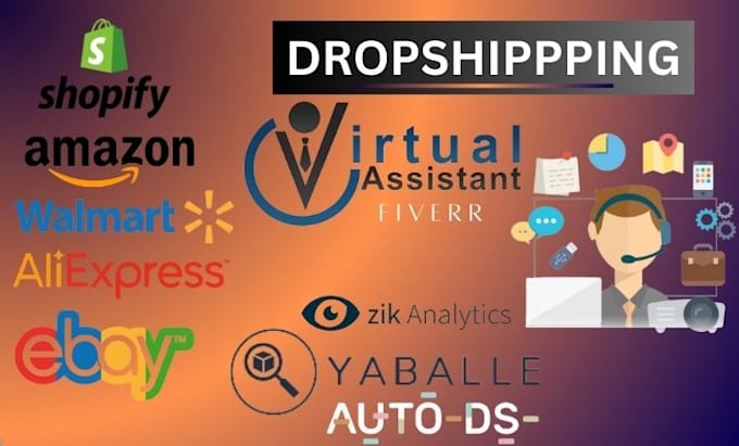 manage ebay store and experienced VA