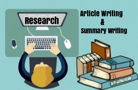 do quality research and summary writing