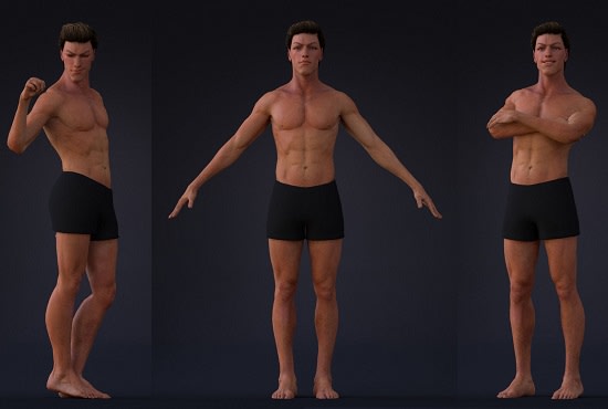 model 3d character and 3d character modeling for animation