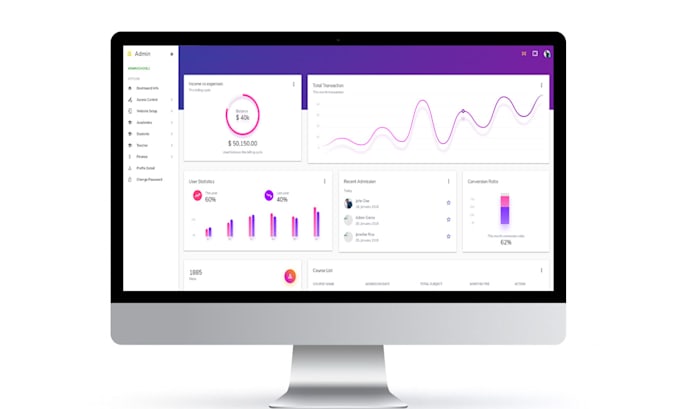 provide customized school management system saas application