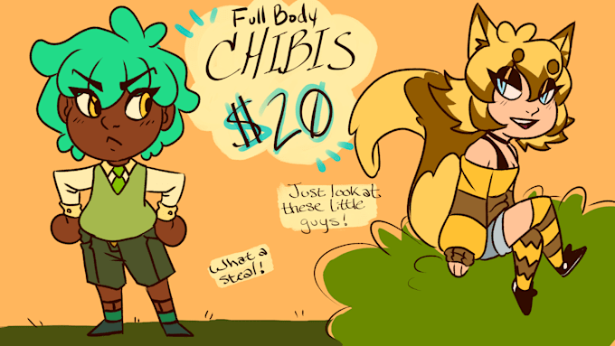 draw a chibi character