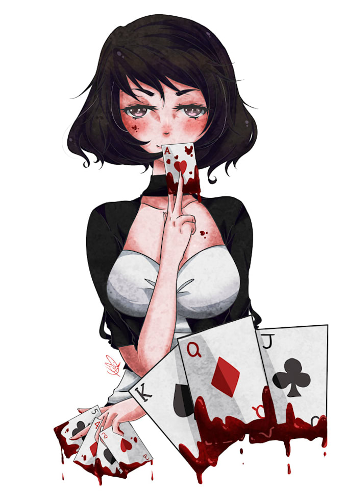 draw halfbody art of your oc or fanart