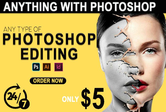 do any photoshop editing within 12 hrs