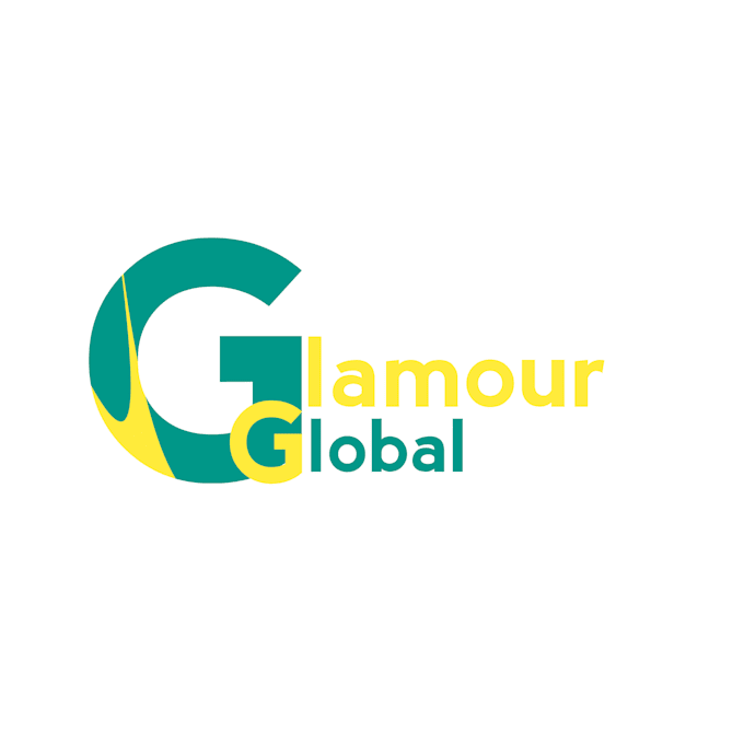 glamour global png logo,