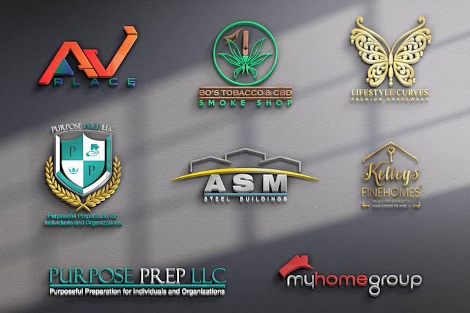 design modern business type logo