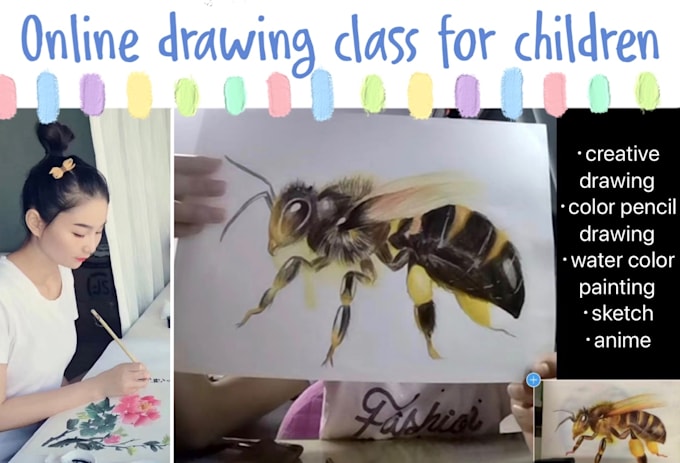 teach you how to draw online