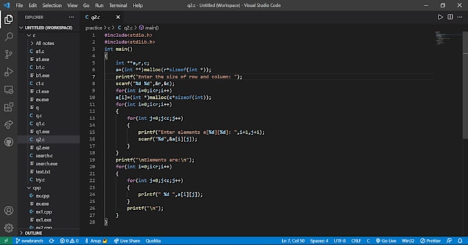 teach you c programming language in 7 days