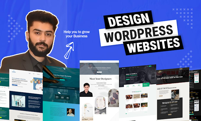 build responsive wordpress website, business website and ecommerce store