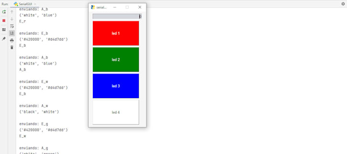 Create a gui for your arduino project with python by Daacpe | Fiverr
