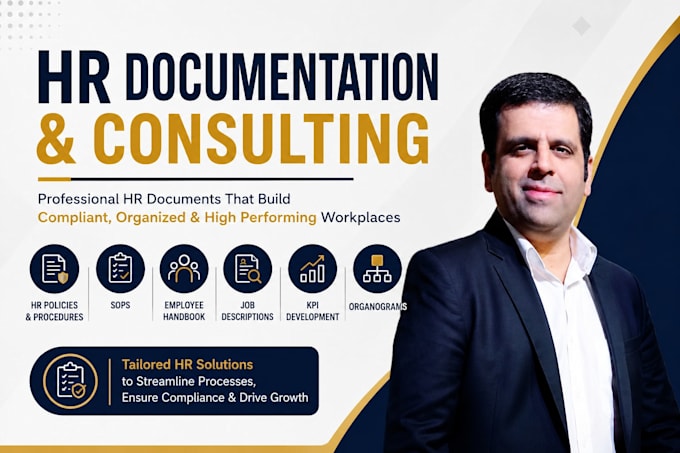 create HR policies, sops, employee handbook and HR documents