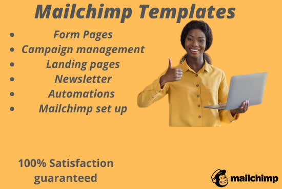 Design amazing and eye catchy mailchimp email templates for your brand ...