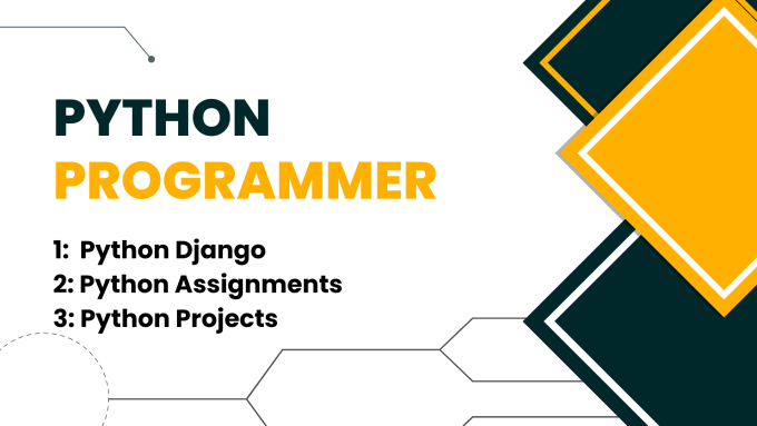 Do your python programming tasks and assignments by Hamza_manzoor | Fiverr