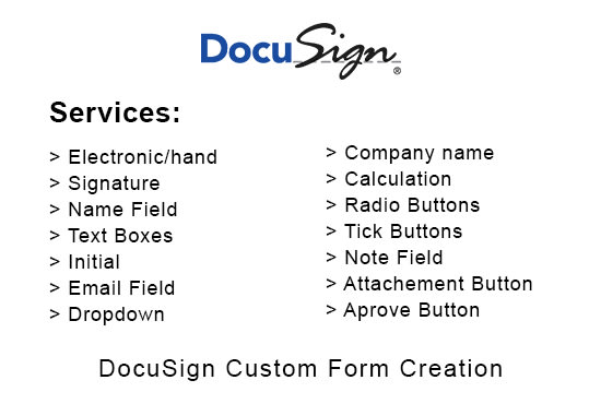create custom docusign form