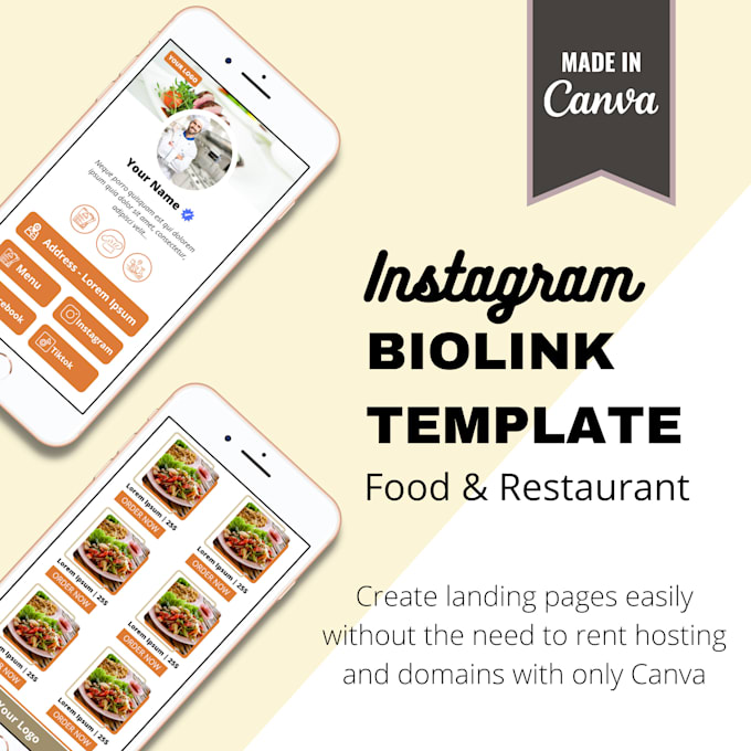 Make you a custom sales page with the canva app by Mhmdridho Fiverr